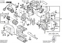 Bosch 0 601 589 841 GST 100 BCE Jig Saw 110 V / GB Spare Parts GST100BCE